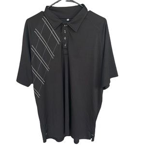 Hollas‎ XFC Black Polo Shirt Mens Size XL/16